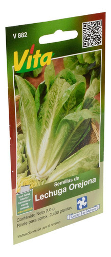 Semillas Lechuga Orejona Vita 2 Gr Verde