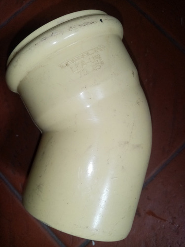 Tubo Desague Codo En 45 Grados 70mm Ofert. 3 Und X 25 Ref