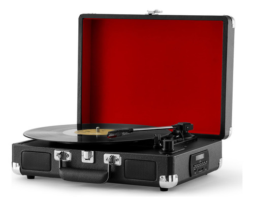 Tocadiscos Orcc De Maleta Portátil Con Tocadiscos De 3 Veloc