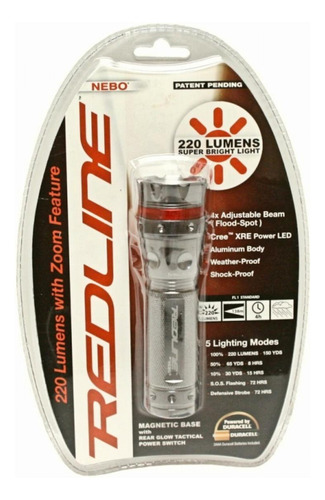 Nebo 5581 220 Lúmenes Redline Linterna Táctica