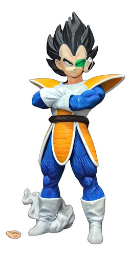 Figura De Colección Vegeta Traje Saiyajin Clásico Rastreador