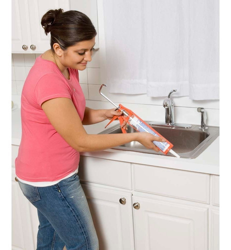 Silicona Acética S200 Blanca Marca Aderex