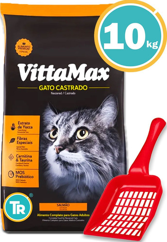 Vittamax Gatos Castrados Salmón 10 Kg