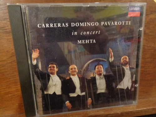 Carreras Domingo Pavarotti In Concert Mehta Cd England Ope 