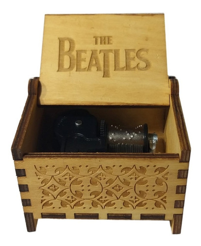 Caja Musical De Cuerda The Beatles Let It Be De Colección