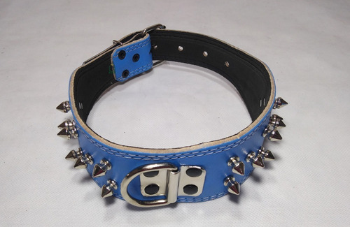 Collar grande para perro Pitbull Terrier, Rottweiler, dóberman, color azul no se aplica, el tamaño del collar no se aplica