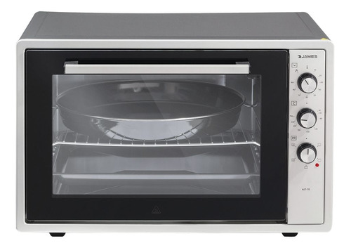 Horno Eléctrico De Mesa James 70l Inox 632x418x486 Mm Hjt 70