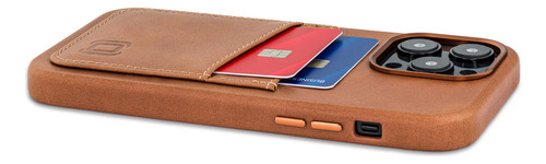 Funda De Piel Auténtica Dockem Para iPhone 14 Pro Max, Color