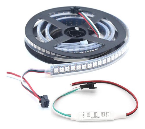 Wesiri Ws2812b Led De Tira Led 3.2ft 1m Ws2812b 144leds Prog