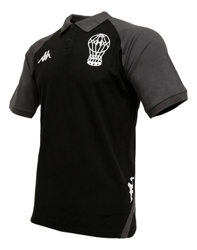Imagen 1 de 8 de Polo Salida Huracán 2023 Kappa Black