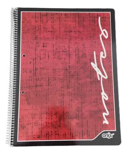 Cuaderno Onix A4 80hjs Rayadas Tapa Semirigida Modelo Notes