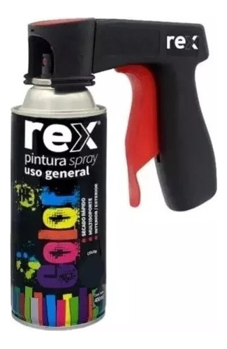 Pistola Adaptador Spray De Pintura Aerosol Rex