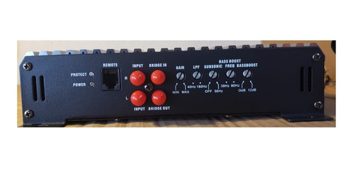 Imagen 4 de 9 de Amplificador Rockseries Rks-p1100.1 Clase D Blakhelmet E