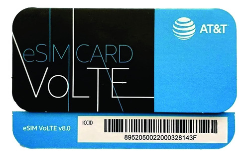 Esim Att Prepago Portabilidad At&t Todo México Envío Digital