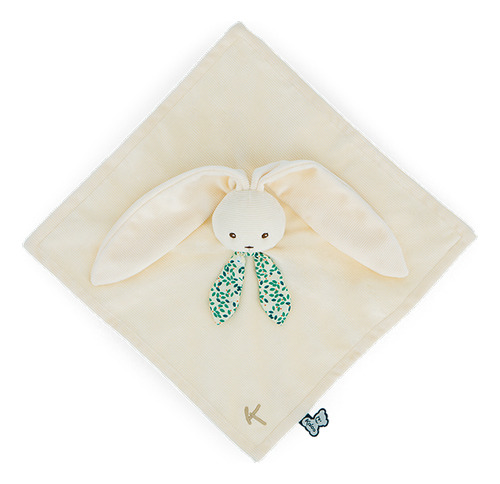 Pelucia Naninha Macia Coelhinho Para Bebe Kaloo De Veludo Cor Creme
