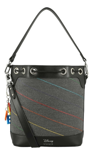 Ross Body Mujer Mickey W Apsule Negro Multi Hbfelipa3cw Olor Negro/multicolor