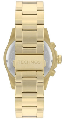 Relógio Technos Masculino Dourado Cronografo