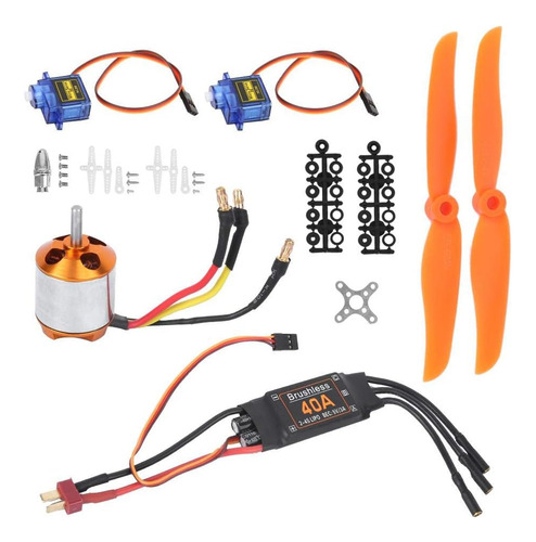 Motor Sin Escobillas Rc, Motor Sin Escobillas 2300kv 40a Esc