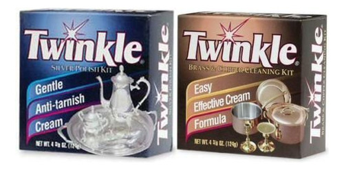 Twinkle Kit De Pulido De Plata Y Kit De Limpieza De Latn Y C