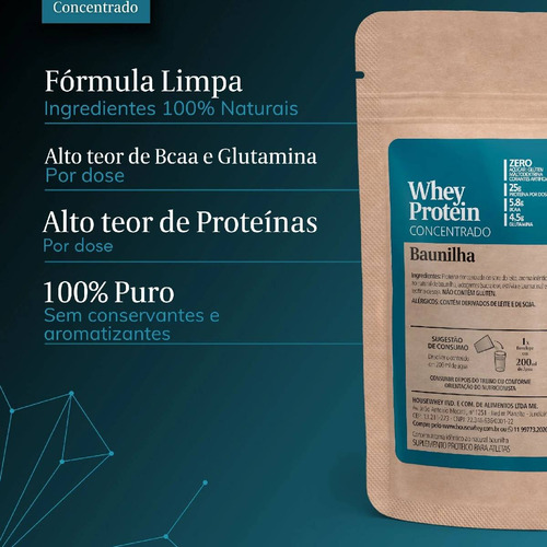 Whey Protein Housewhey Concentrado Baunilha 450g