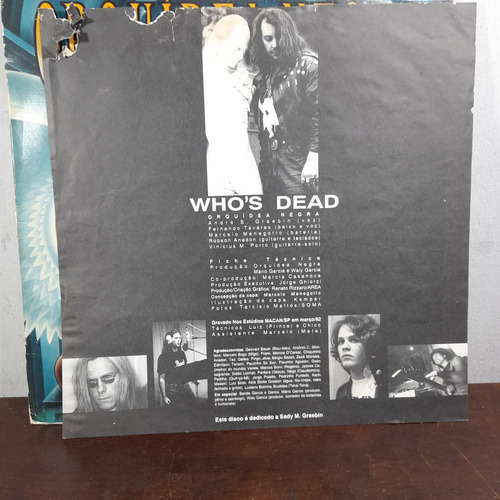 Imagem 8 de 8 de Vinil Lp Orquídea Negra Disco Ótimo Estado Capa Ruim.