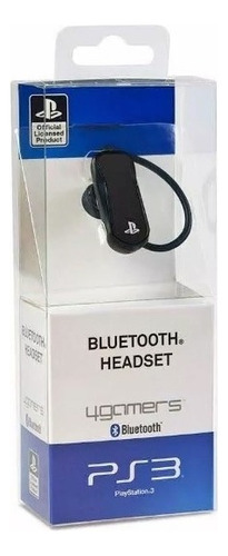 Auriculares Bluetooth para smartphone PS3 inalámbrico Playstation 3, color negro