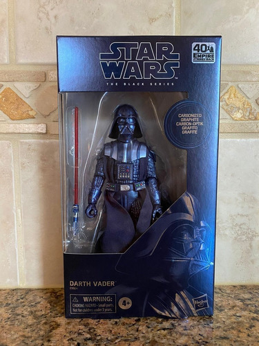 Darth Vader Carbonized (grafito) Star Wars The Black Series