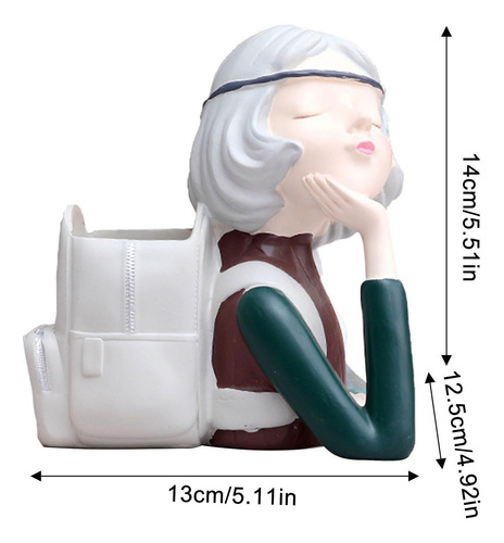 Soporte Para Brochas De Maquillaje De Resina Organizador De