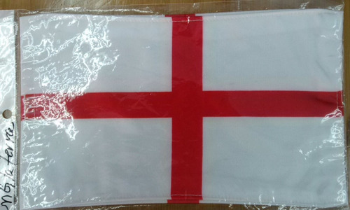 Bandera De Inglaterra .90x1.58 Mts Poliester Satinado