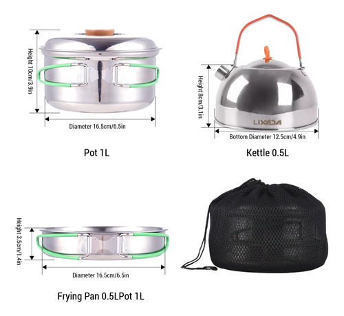 Sartén Plegable Para Freír, Acero Inoxidable, Para Cocinar,