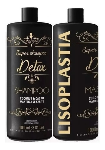 Lisoplastia Gold Onnixx 2x1l + Mascara Jaborandi 1kg
