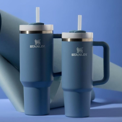 Termo Quencher H2.0 Flowstate Tumbler Indigo 1.1l Stanley Índigo