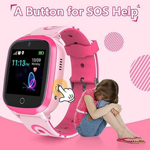 Karaforna Kids Smart Watch With Gps Tracker Children Lbs So