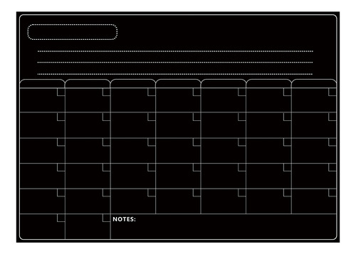 Pizarra Whiteboard Kitchen, Planificador De Listas Diarias P