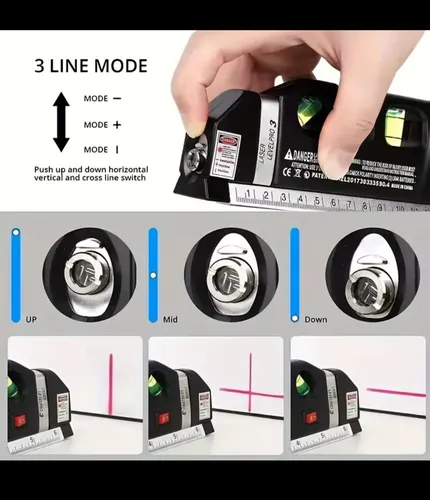 Nivelador Laser 3 En 1