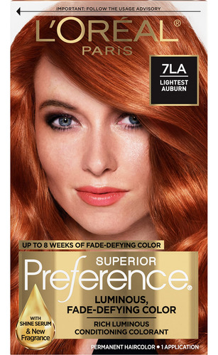 Tinte Para El Cabello L'oreal Superior Preference Auburn