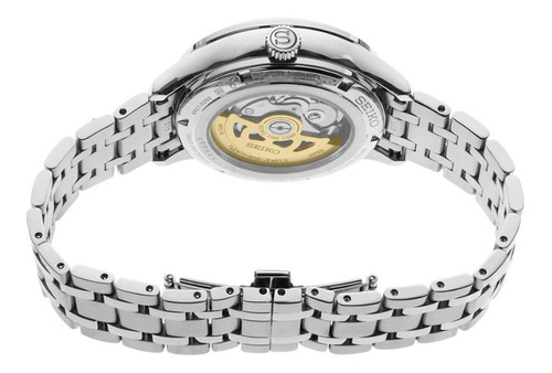 Reloj Hombre Seiko Automatico Presage Fondo Blanco Ssa395