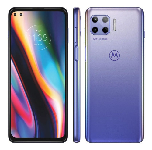 Moto G 5G Plus Dual SIM 64 GB lilás-prisma 4 GB RAM - Excelente (Recondicionado)