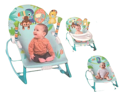 Silla Mecedora Para Bebé Con Diseño Ergonómico