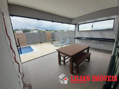 Imagem 10 de 15 de Casa Com Piscina Em Condomínio Alto Padrão - 903