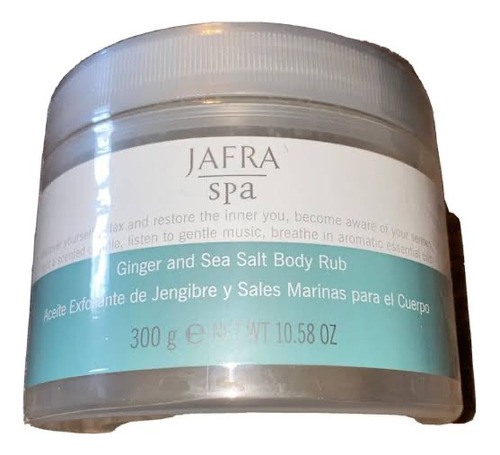 Jafra Spa Aceite Exfoliante De Jengibre 