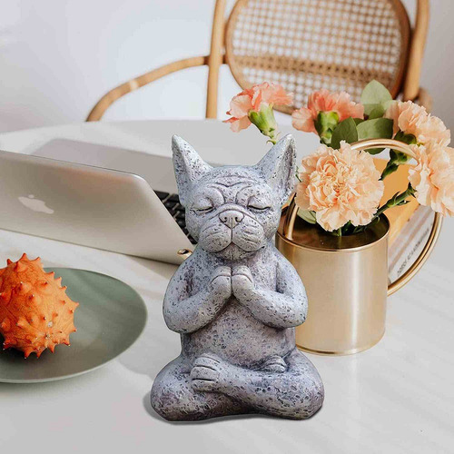 Estatua De Un Perro Meditando, Buda, Estadística De Meditaci