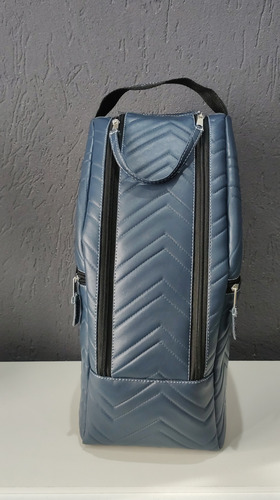 Bolso Matero / Matera Premium Con Aislación Térmica Azul En V