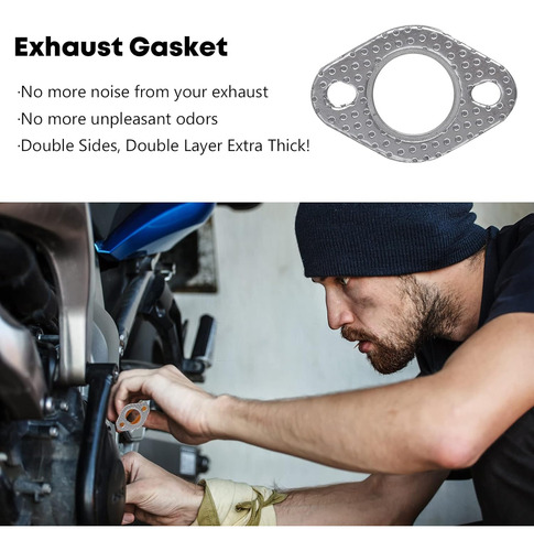Yosopp Junta De Escape Gy6 - 50cc 70cc 90cc 110cc 125cc 150c