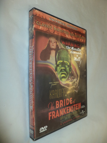 The Bride Of Frankenstein. Dvd (Usado)