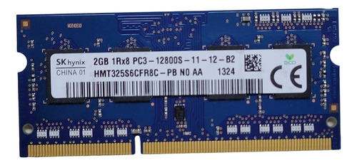 Memoria Ram Sk Hynix Ddr3 2gb 12800 Para Laptop