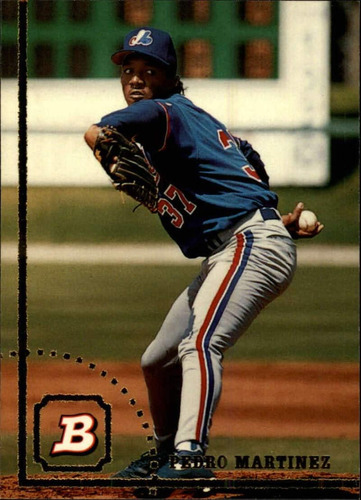 1994 Bowman 4 Pedro Martínez Montreal Expos Mlb Tarjeta De B