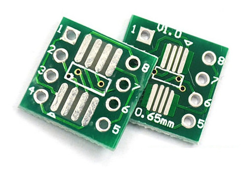 Conversor Sot23 Sop10 A Dip10 Board Dip Adaptador Board Pcb