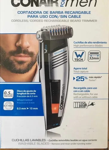 Cortadora De Barba Conair E846ar Recargable