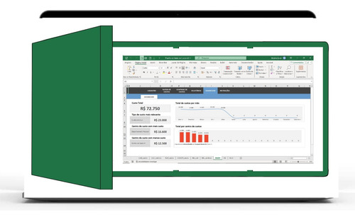 Planilha De Controle De Rateio De Custos 4.0